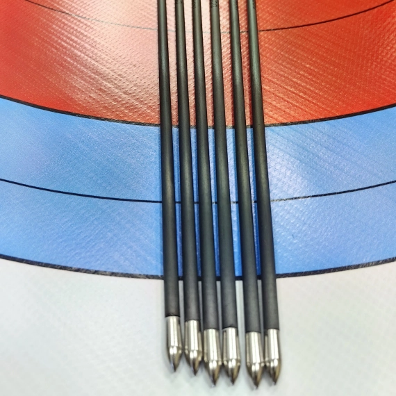 Стрелы MUSEN Archery Fox из чистого карбона SP600 4,2 мм 30 дюймов (9 шт.)