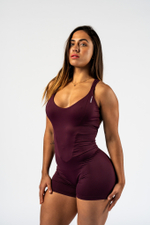 Комбинезон Body-Enhancing Workout Jumpsuit STRONG BEAUTY 427 Бордовый