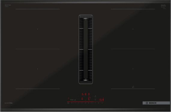 Индукционная стеклокерамич. панель с вытяжкой Bosch PVQ890H26E