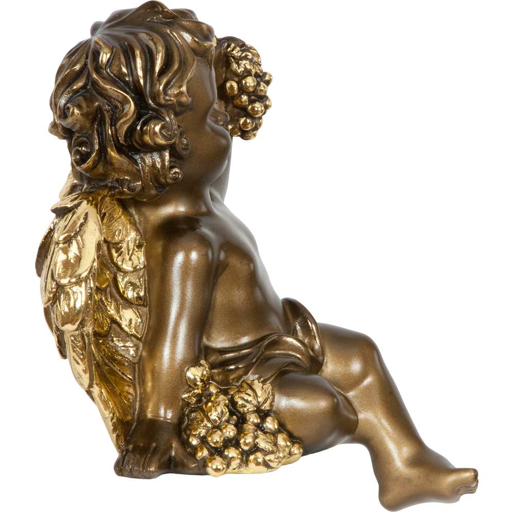 Статуэтка Ангел с виноградом Бронза