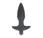 Анальная пробка Sex Expert с вибрацией - 10,5 см. (Цвет: черный)