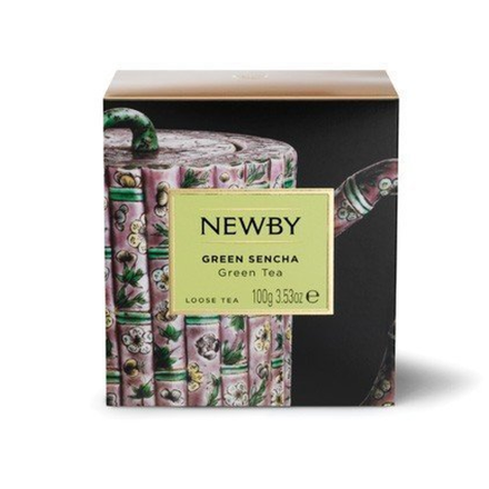 Чай зеленый листовой Newby Green Sencha, 100 г