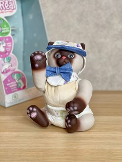 Игрушка мягконабивная 35см AniReal Кошечка (60131)