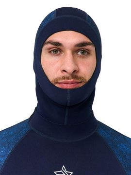 Шлем Sargan Sport 1021/BL короткий 3 мм синий