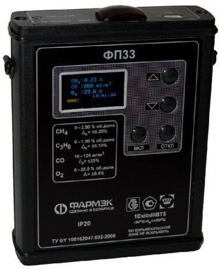 ФП33, Газоанализаторы, № в ГРСИ РФ - 32802-06