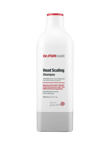 Dr.FORHAIR Head Scaling Shampoo - Оздоравливающий шампунь против выпадения с морской солью