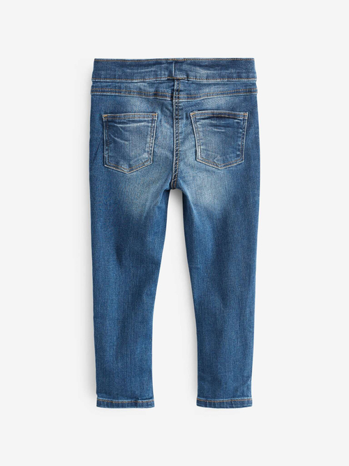 Джинсы облегающие для девочки Next C53-060, Синий