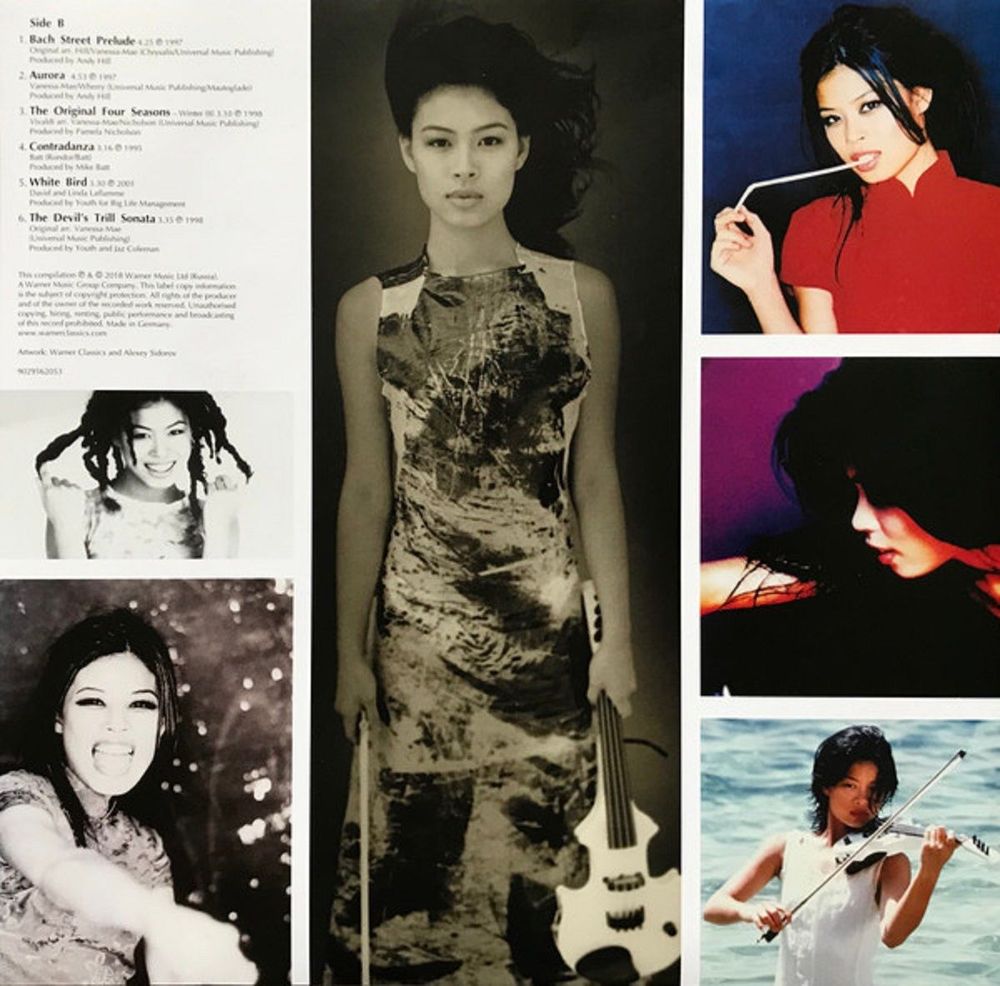 The Best Of Vanessa-Mae (Silver Vinyl) Новая запечатанная виниловая пластинка + ПОДАРОК