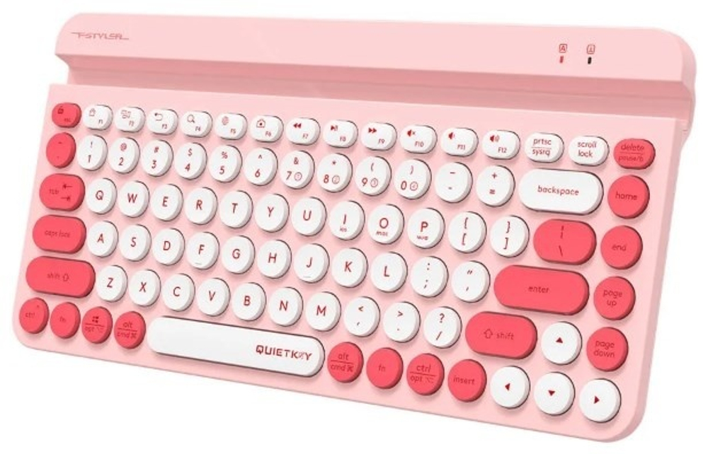 Клавиатура A4Tech Fstyler FBK30 розовый