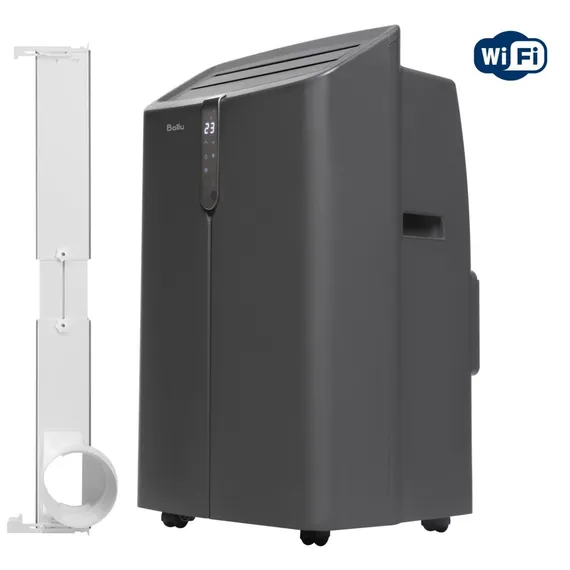 Мобильный кондиционер Ballu BPAC-12 IE/N6 Smart Inverter с адаптером Ballu UniPort 1.0