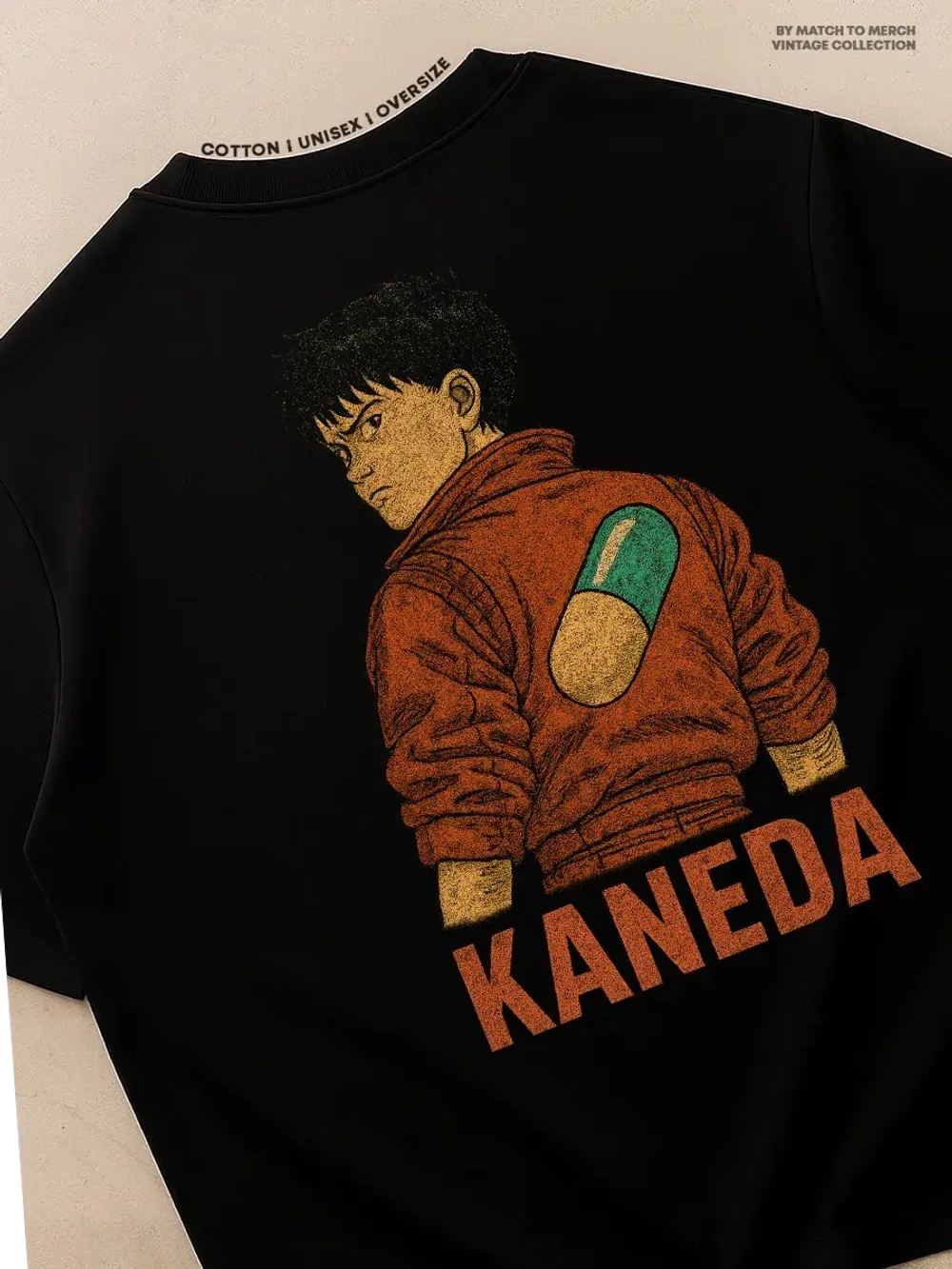 Футболка оверсайз y2k аниме акира