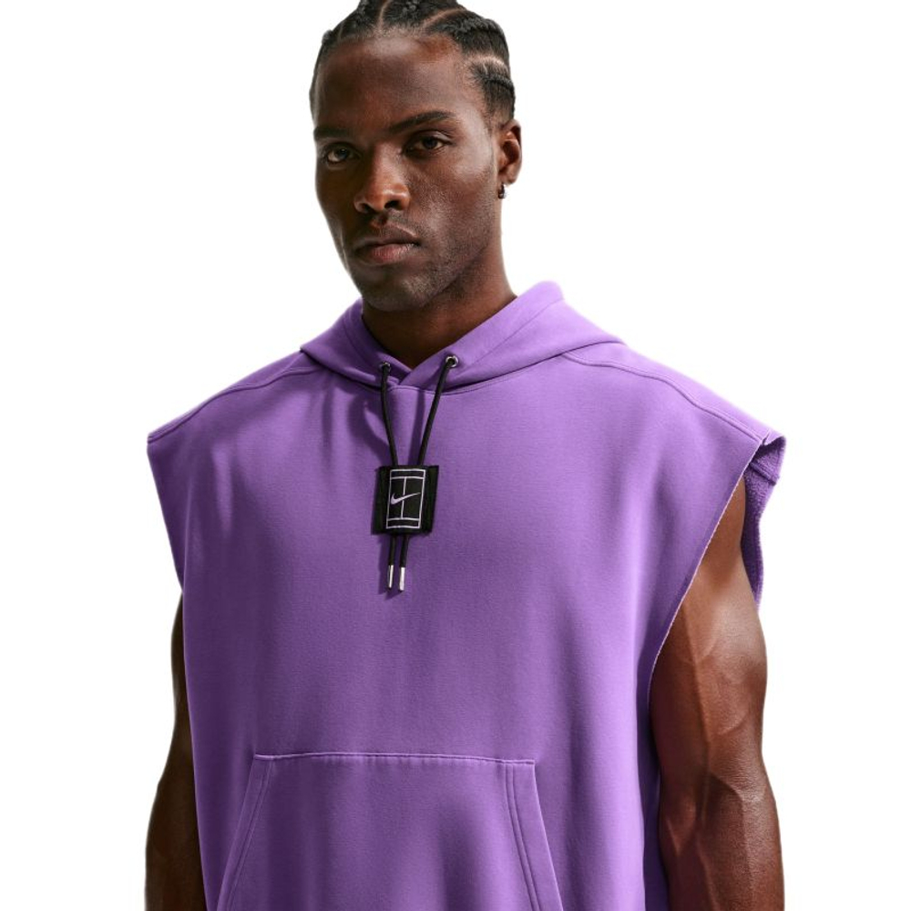 Мужская теннисная кофта Nike Court Paris Slam Tennis Sleeveless Pullover - bright violet