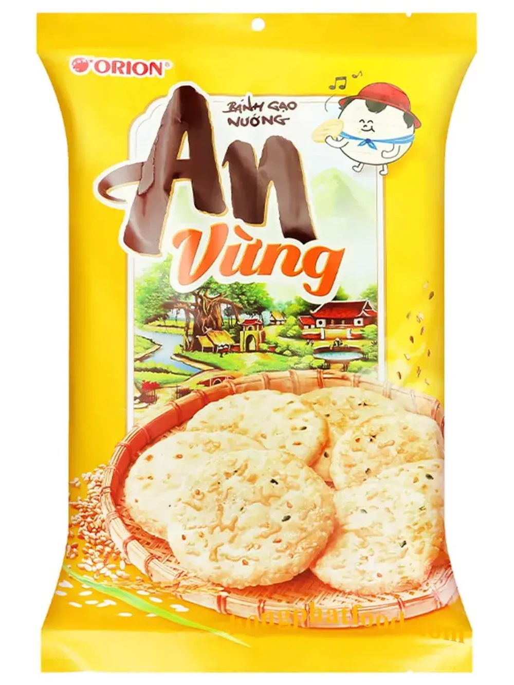 Рисовые крекеры вьетнамские с кунжутом 115 г