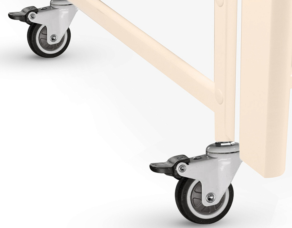 Детская кровать Woodix Classic Go маятник продольный WCG358 Слоновая кость