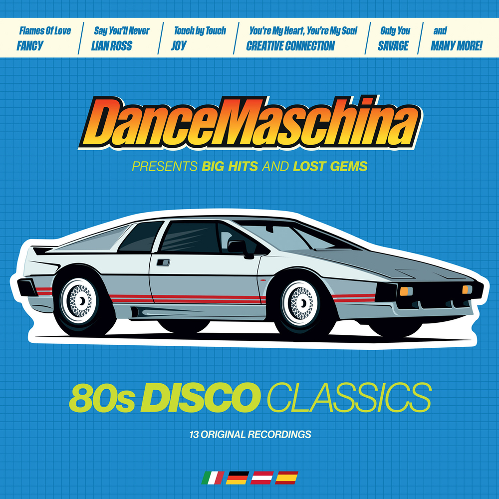 LP: Various Artists — «DanceMaschina: 80s Disco Classics» (2025) [Limited Turquiose Vinyl]