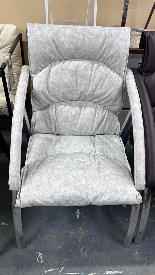 Кресло для отдыха (к/з серый)