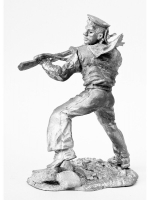 Оловянный солдатик Моряк с винтовкой. Оборона Севастополя, 1941-42 г.г.