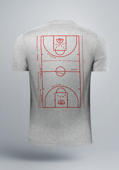 ФУТБОЛКА ENSEN "BASKETBALL"