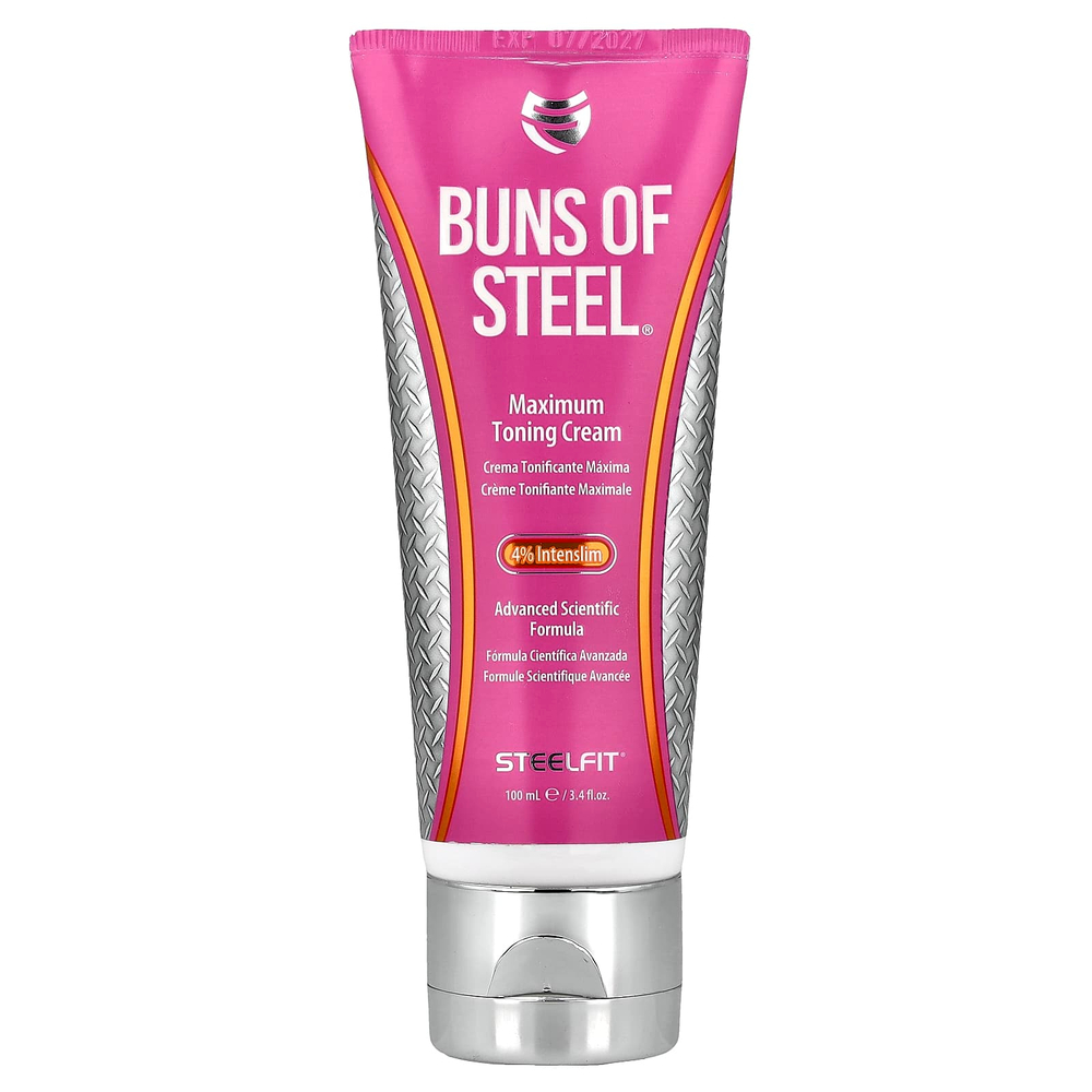 SteelFit, Buns of Steel®, максимальный тонизирующий крем, 100 мл (3,4 жидк. унции)