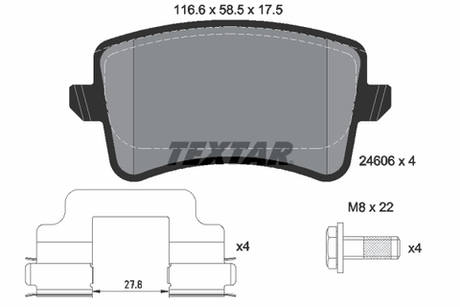 TEXTAR - 2460601