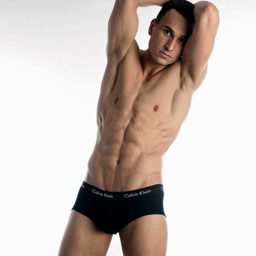 Мужские трусы брифы Calvin Klein 365 Black Brief CK12202