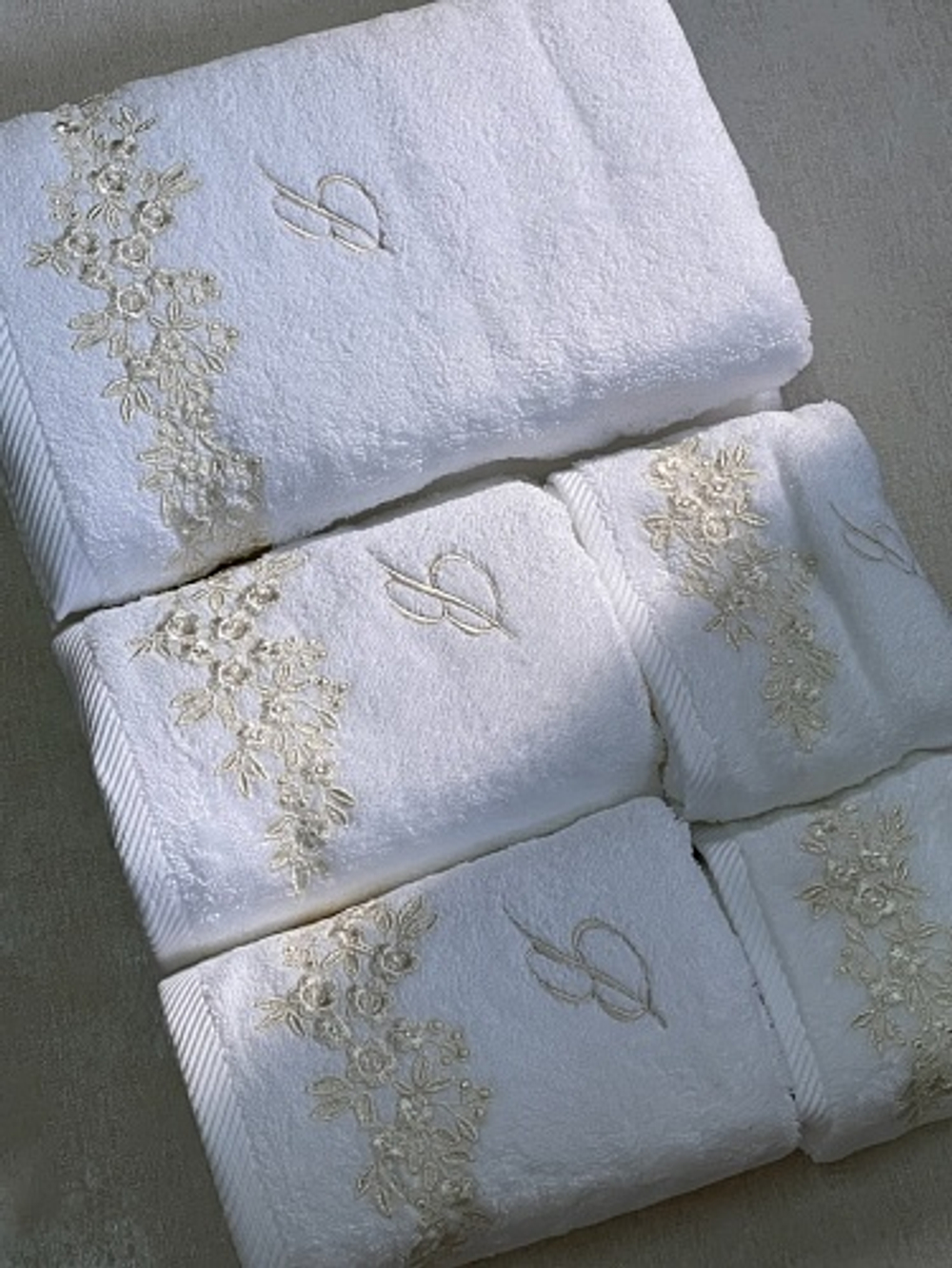 Комплект полотенец 5шт Blumarine Ivonne Beige