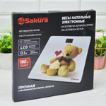 Весы напольные электронные до 180кг "Баня"