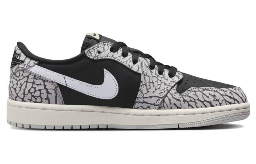 Кроссовки Jordan Air Jordan 1 Low "Black Cement" (Женская размерная сетка)