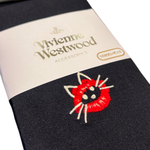 VIVIENNE WESTWOOD ЛЕГГИНСЫ ЧЕРНЫЕ С ВЫШИВКОЙ В ВИДЕ КОТА