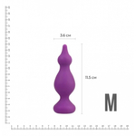 Анальная пробка Amuse (M) лиловая