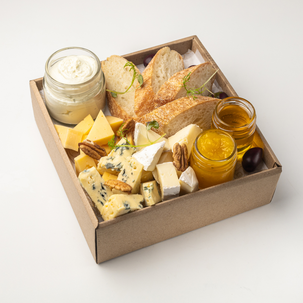 Wine Cheese Box