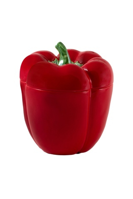 Емкость с крышкой Bordallo Pinheiro Pepper красная (22 см)