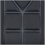 Кресло руководителя Helmi HL-E89 "Blocks" LT, ткань TW черная