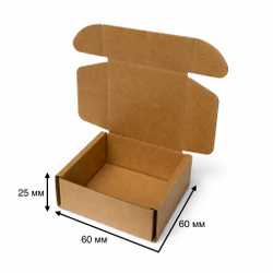 Коробка самосборная МГК 60*60*25 мм