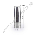 145.0076/MC0023 Сопло MIG-25 д.15мм конич. (EP-25/MB-25) Varteg