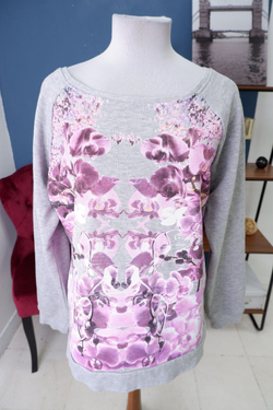 Джемпер комбинированный 44-46 размер