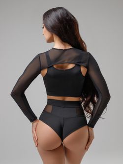 Болеро Sport Shadow сетка, Черный