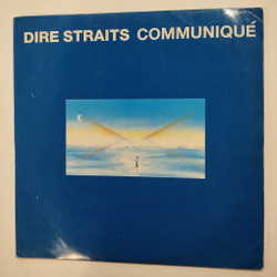 Винтажная виниловая пластинка LP Dire Straits Communique (India 1979) (Big Swirl)