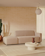 Neom Модульный пуф бежевого цвета 75 x 89 см