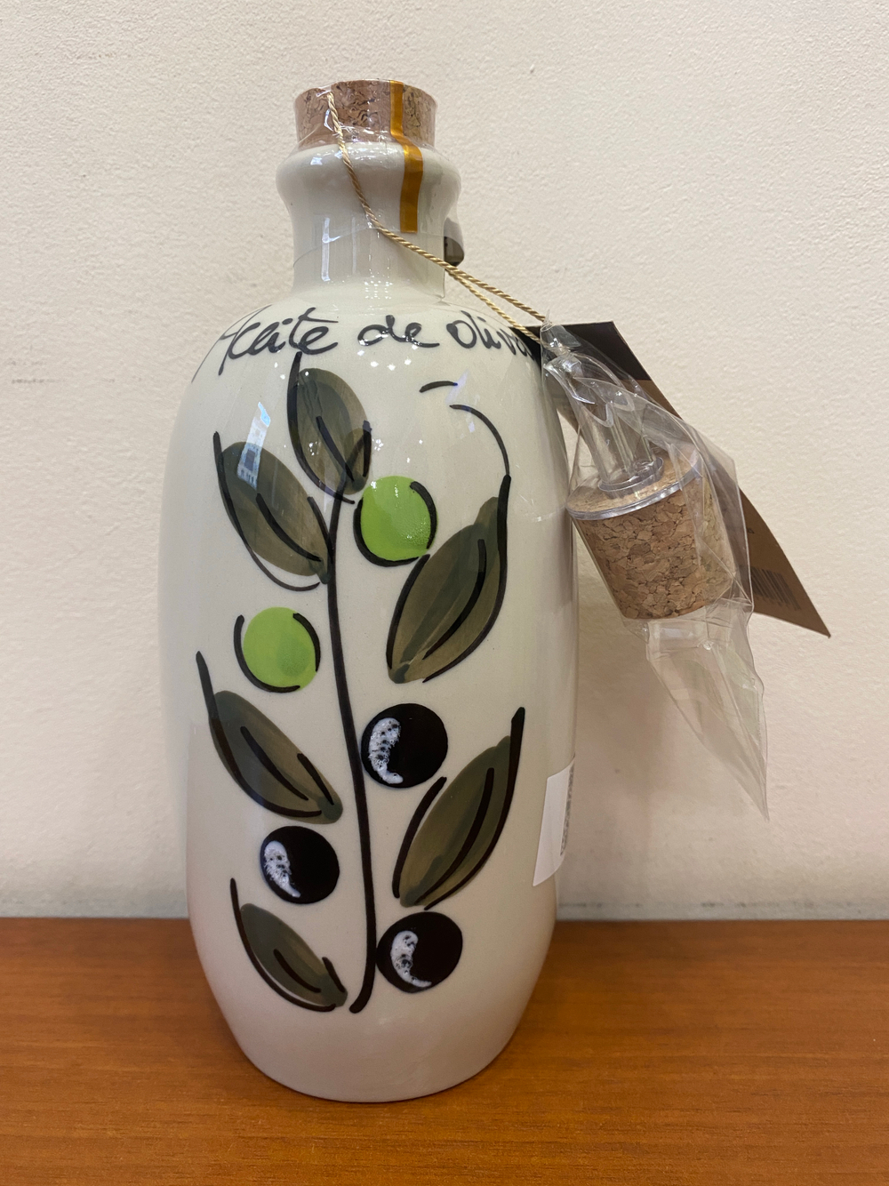 Оливковое масло премиум Arbequina в керамике Extra Virgin 500ml, Испания