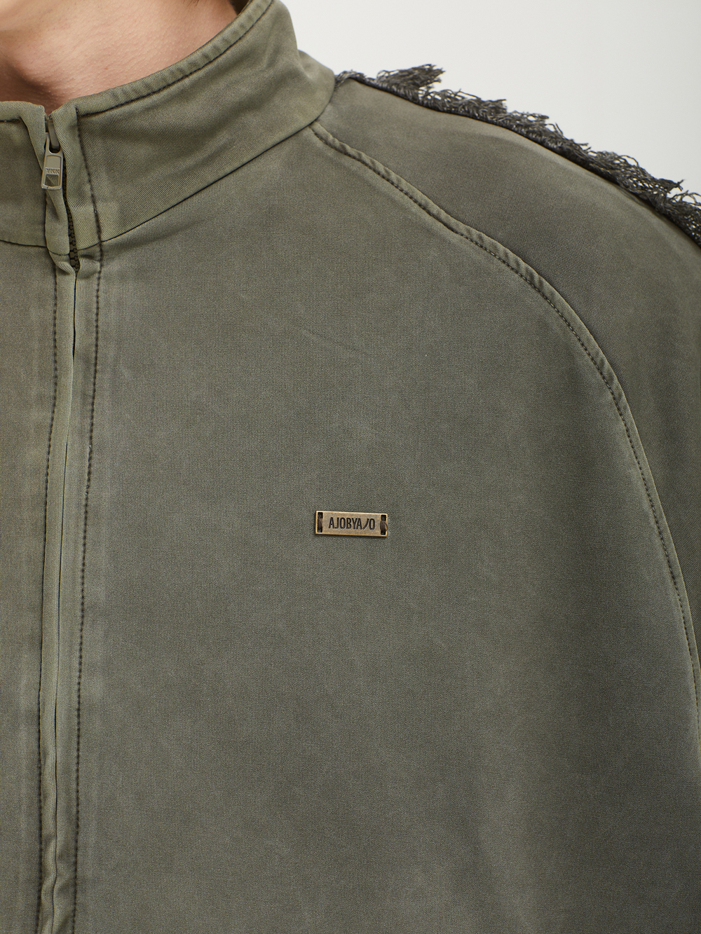 Мужская Куртка Lace Trimming Raglan