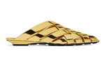 Bottega Veneta Closed Toe Slippers Women"s Gold