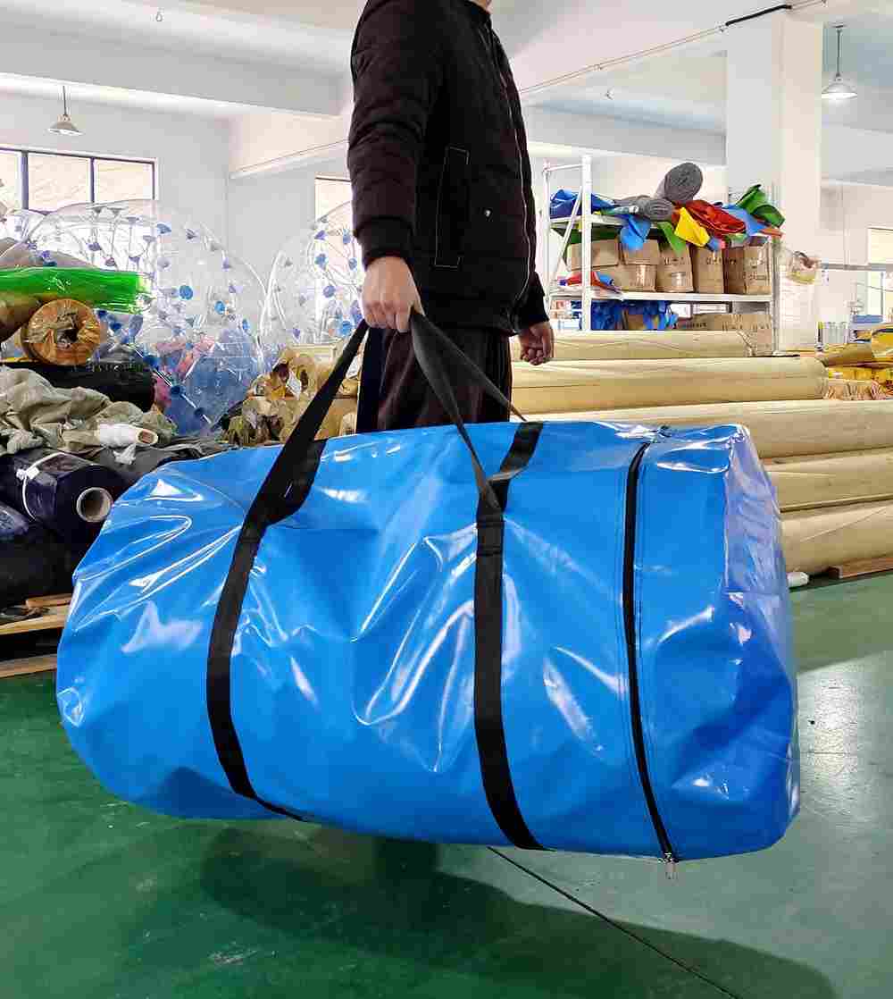 Чехол, упаковка для надувного батута из ПВХ 1*0,6 м