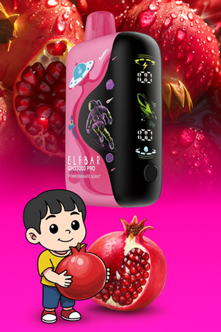 Elf Bar GH33000 Pro – Pomegranate Burst (5% nic)