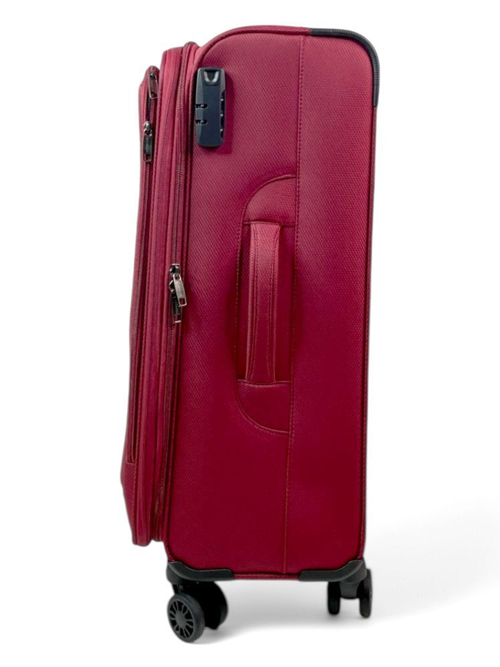 Средний чемодан Mironpan 50129, Бордовый, M