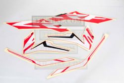 86191-KZZ-D10ZA. STRIPE, R. FR. SHROUD *TYPE1*. Honda CRF250L-M original decal on the radiator shroud