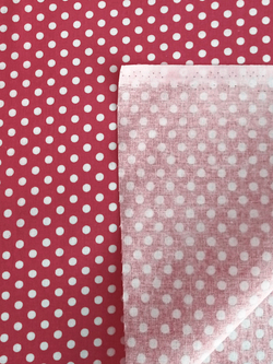 Ткань бязь плательная, рис. " Горох 6 мм", ширина 150 см, арт. 029