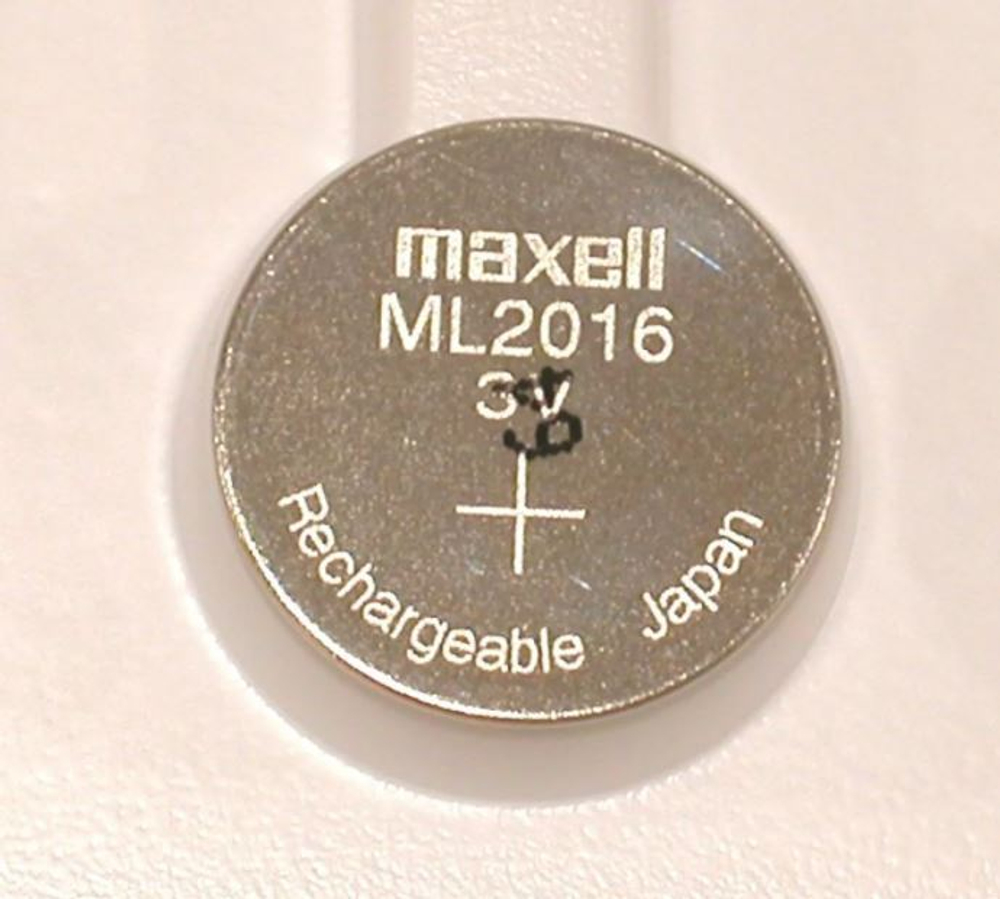 Аккумулятор ML2016 Maxell