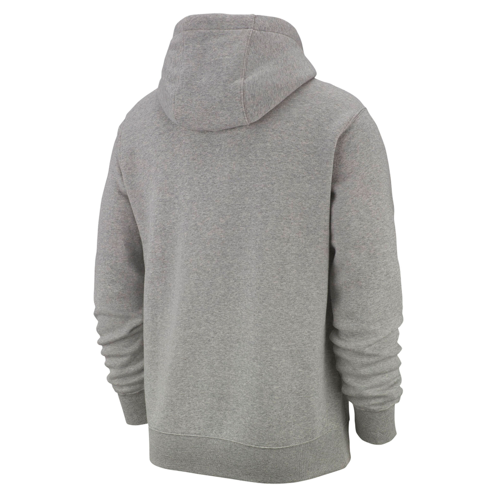 Мужская кофта теннисная Nike Sportswear Club Fleece Hoody Men - Lightgrey, White