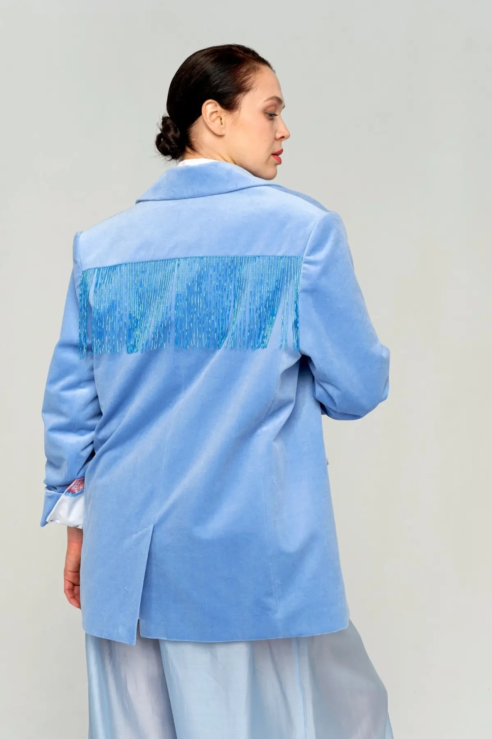 Жакет бархатный REDKOE